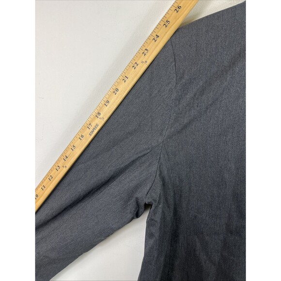 Old Navy Women's Relaxed Gray Blazer Jacket XL Regular Fit Classic Style NWT - Picture 9 of 10